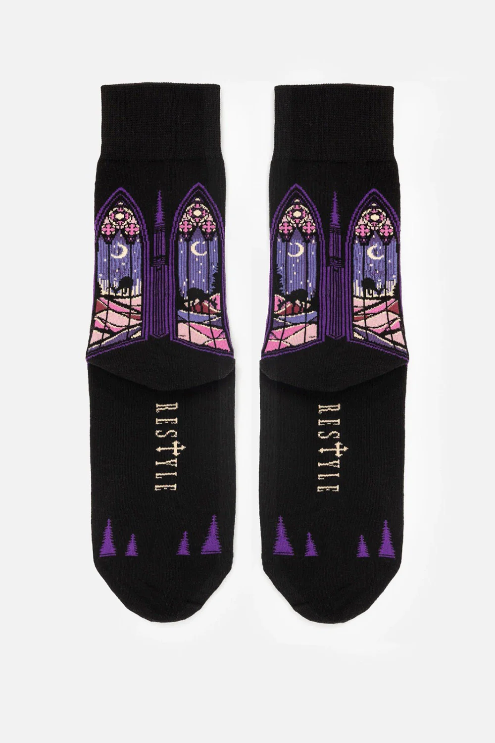 Northern Lights Jacquard Socks - Image 4