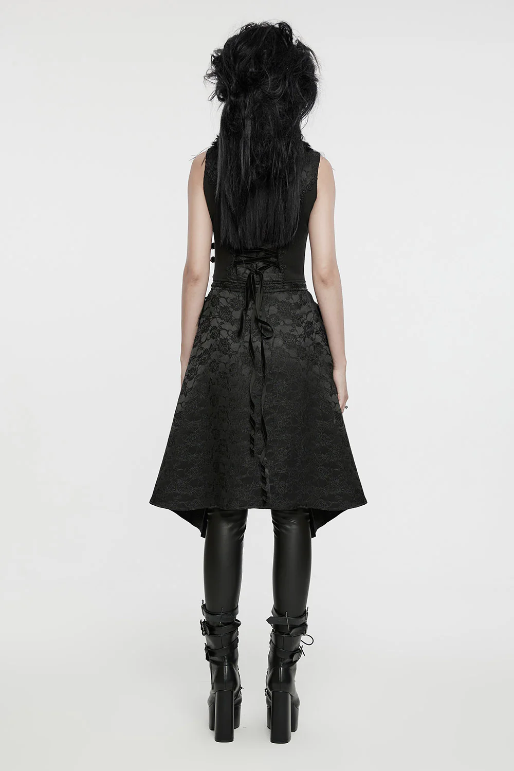 Nosferatum Vampire Goth Detachable Vest Set - Image 6