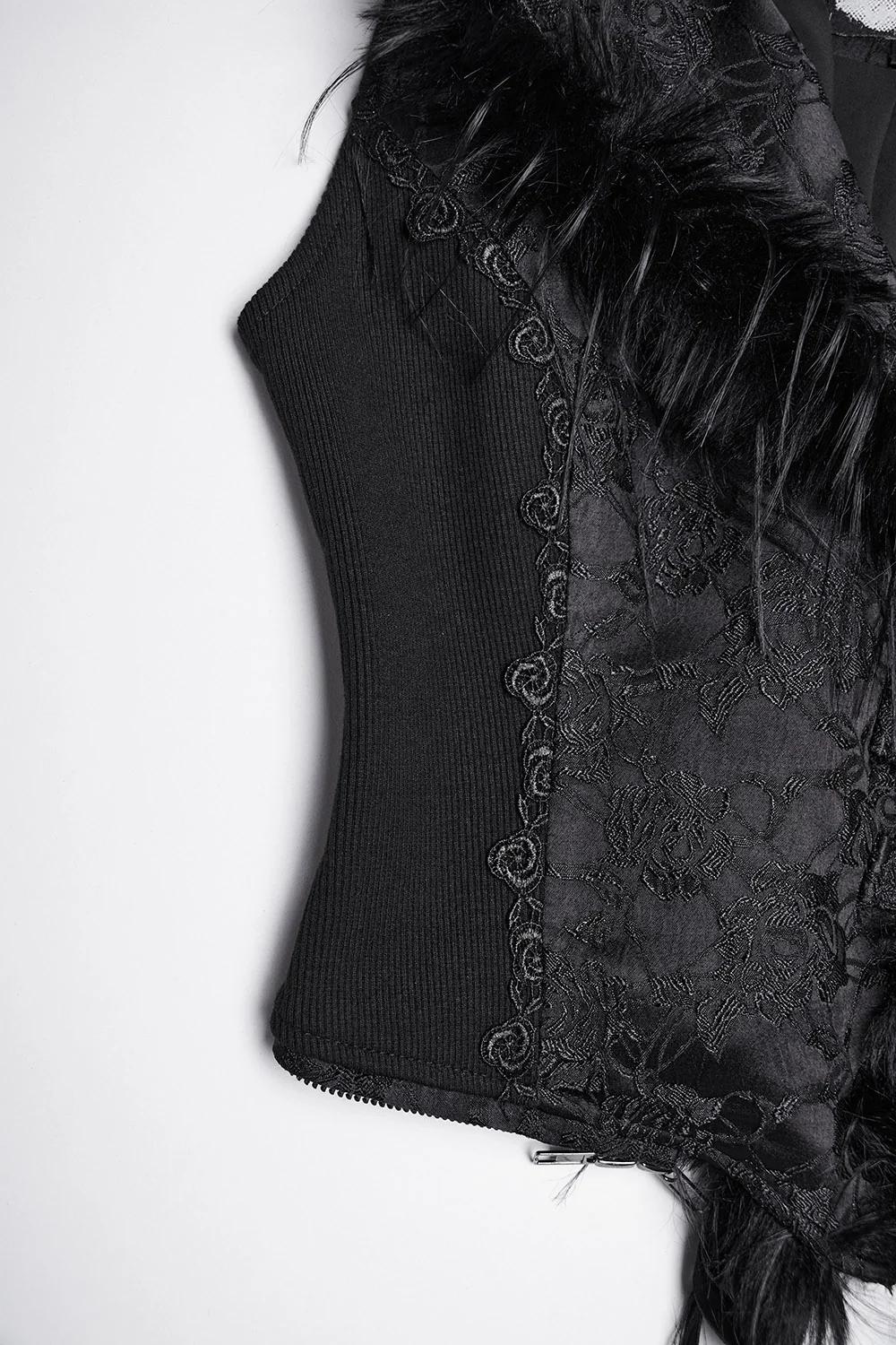 Nosferatum Vampire Goth Detachable Vest Set - Image 8