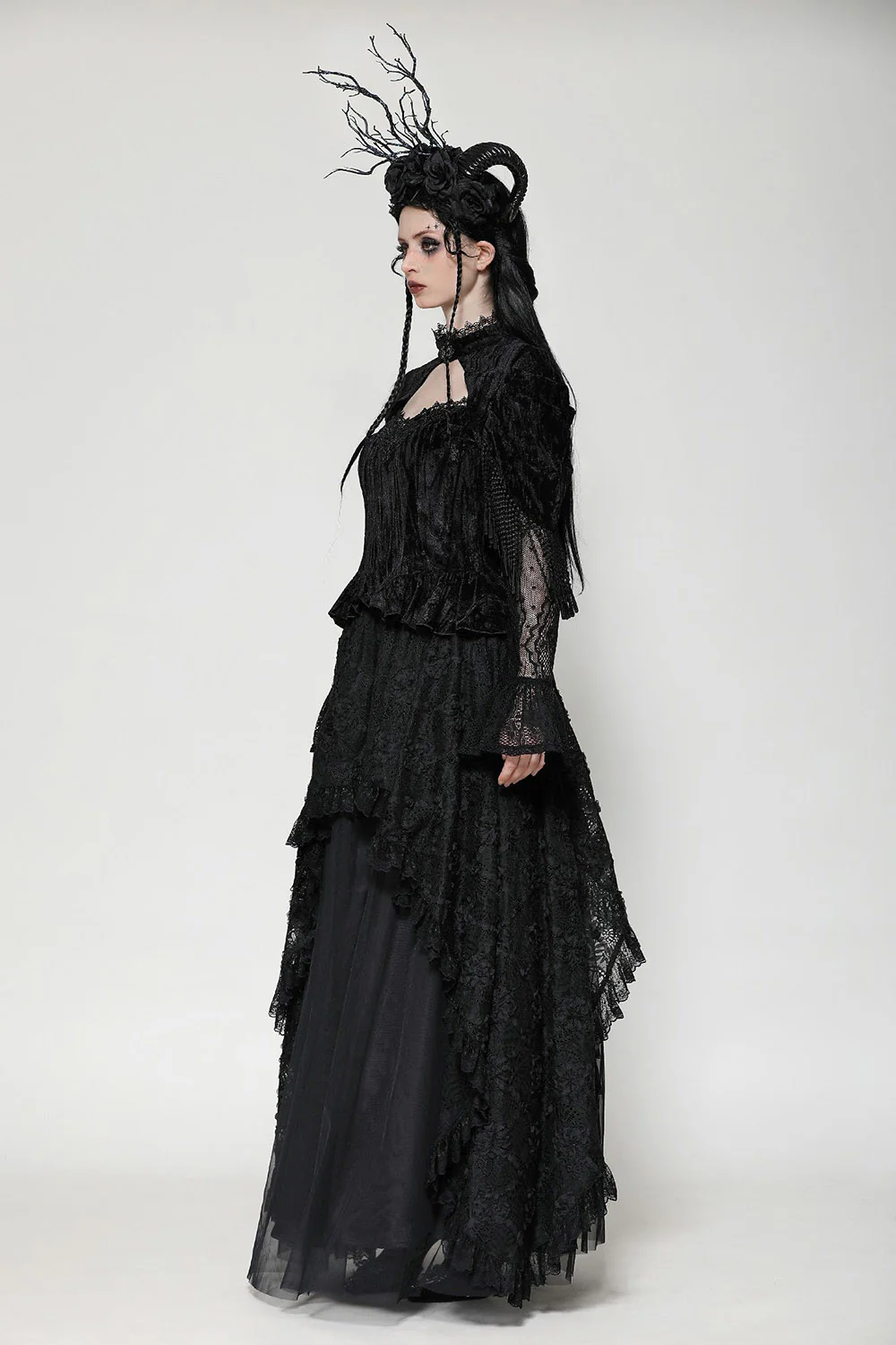 Note Dame Peplum Top - Image 8