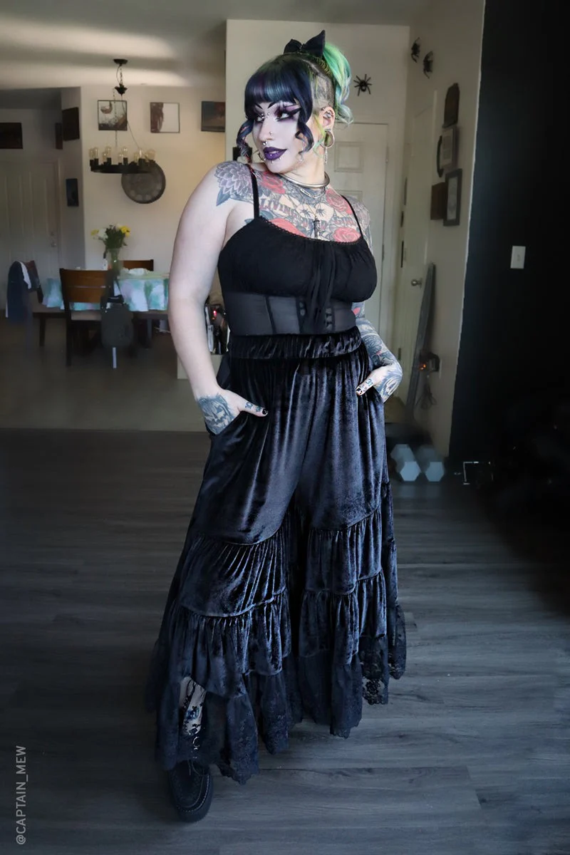 Obsidian Oracle Bloomer Pants [Black] - Image 9