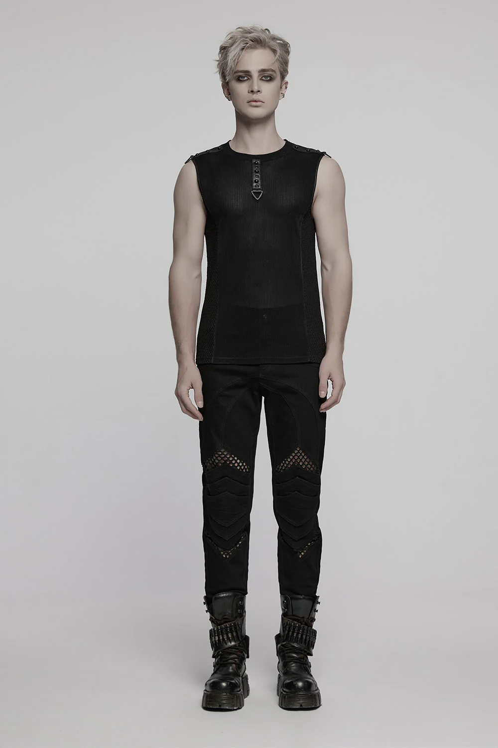 Obsidian Studded Tank Top - Image 6