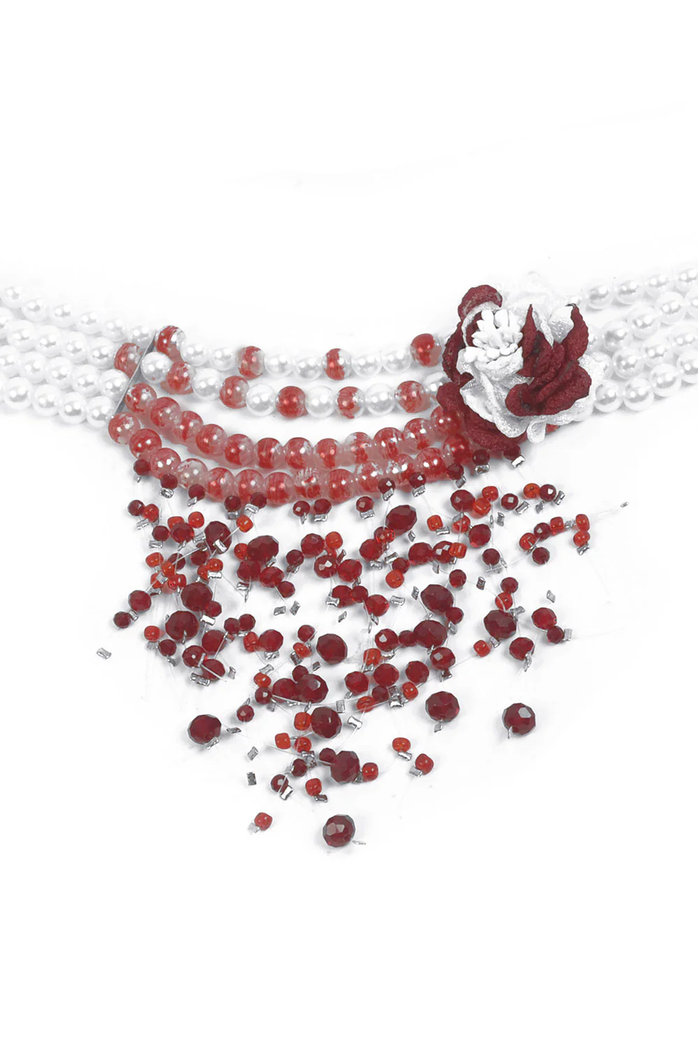 Off with Her Head Bloody Pearl Choker - Image 6