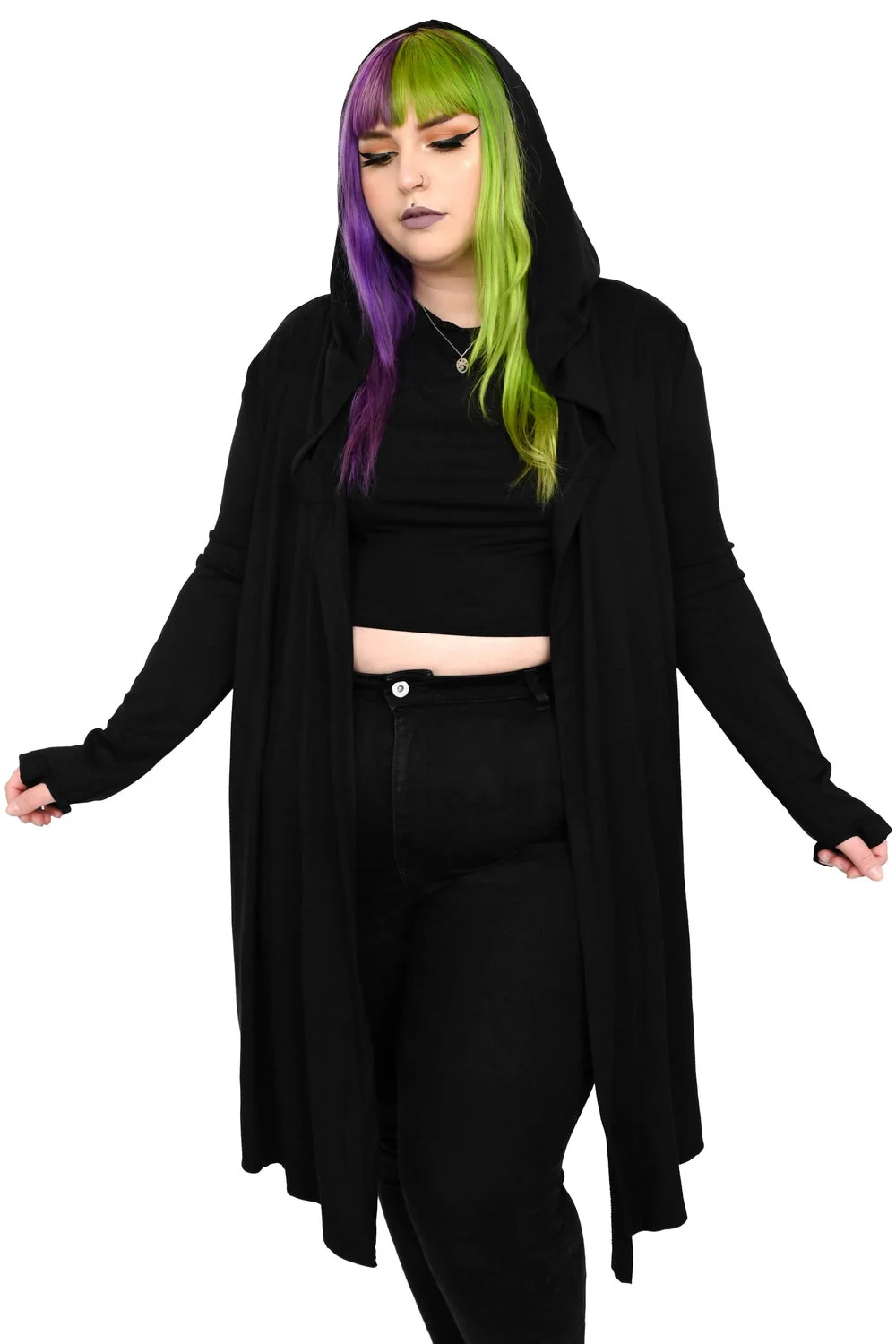 OG Reserve Long Sleeve Cardigan Hoodie - Image 2