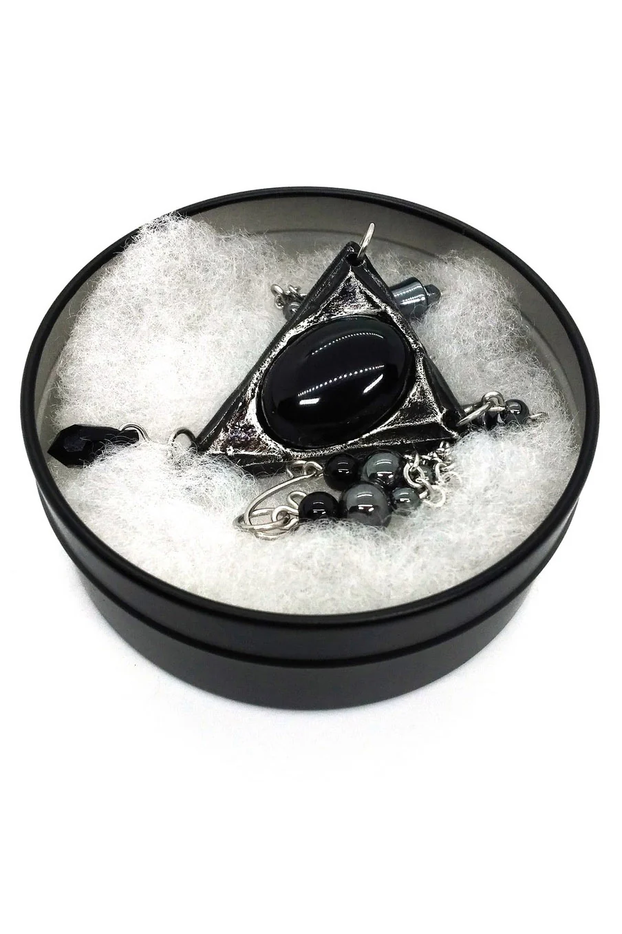 Onyx Triad Necklace - Image 7