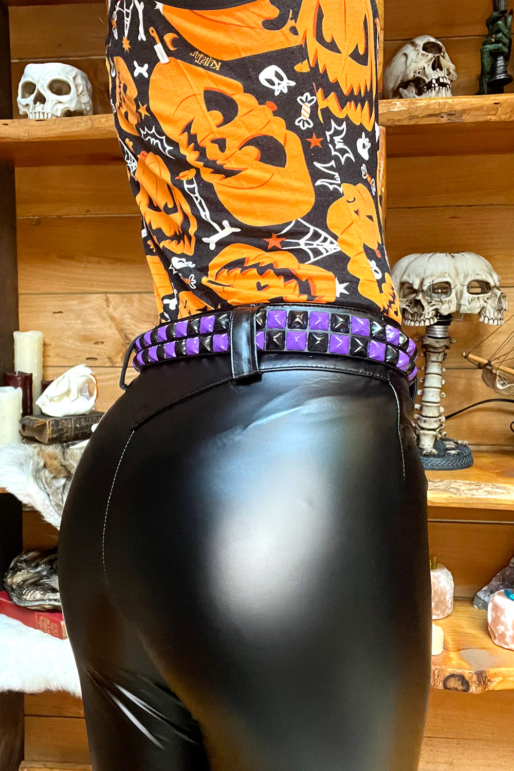 Open Casket Studded Belt [UNISEX] - Image 5