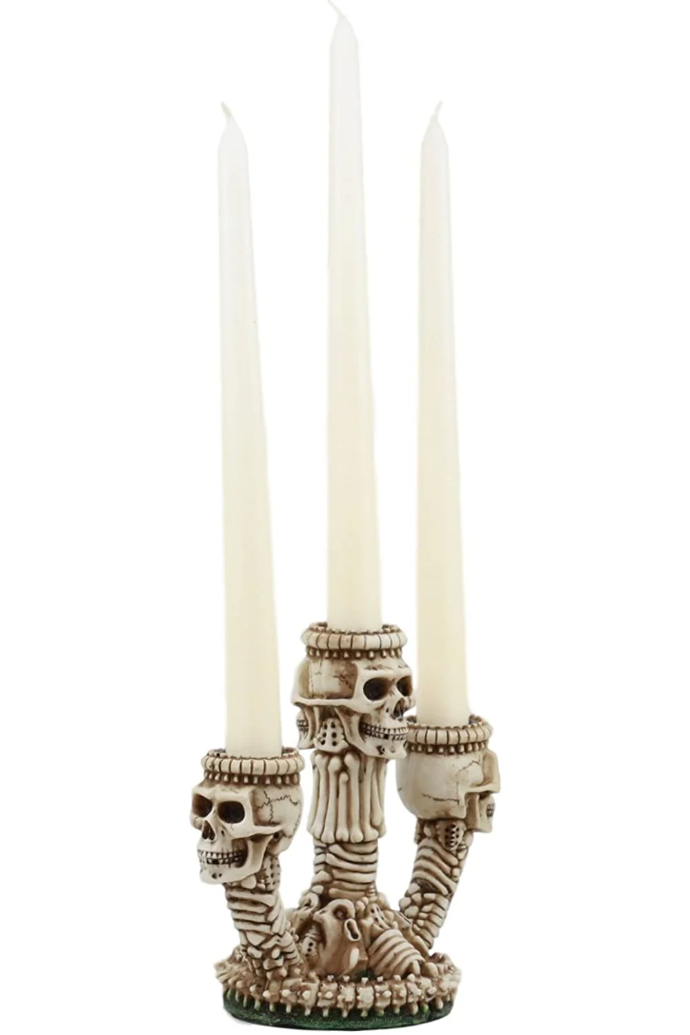 Ossuary Skeleton Triple Candle Holder - Image 2