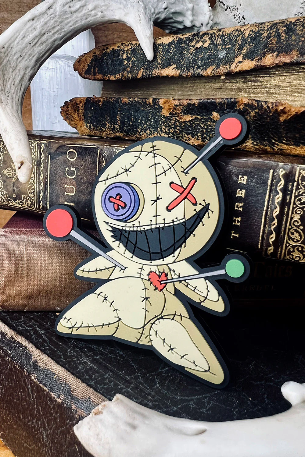 Ouchie Voodoo Doll Rubber Magnet - Image 5