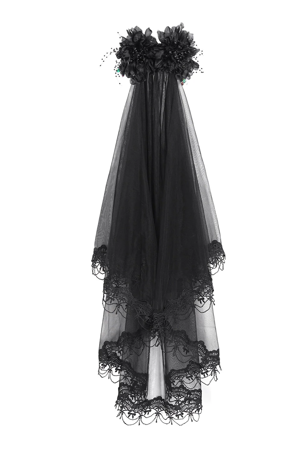 Our Lady Muerte Gothic Veil - Image 7