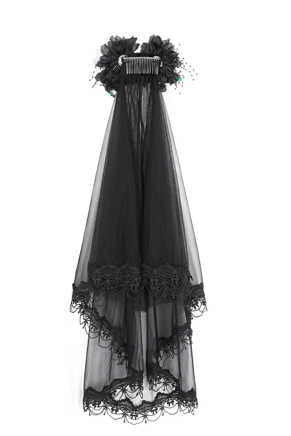 Our Lady Muerte Gothic Veil - Image 8