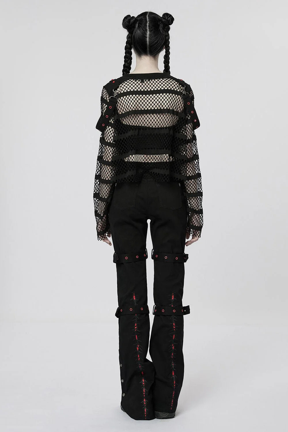 Ghost Blood Oversized Fishnet Top - Image 6