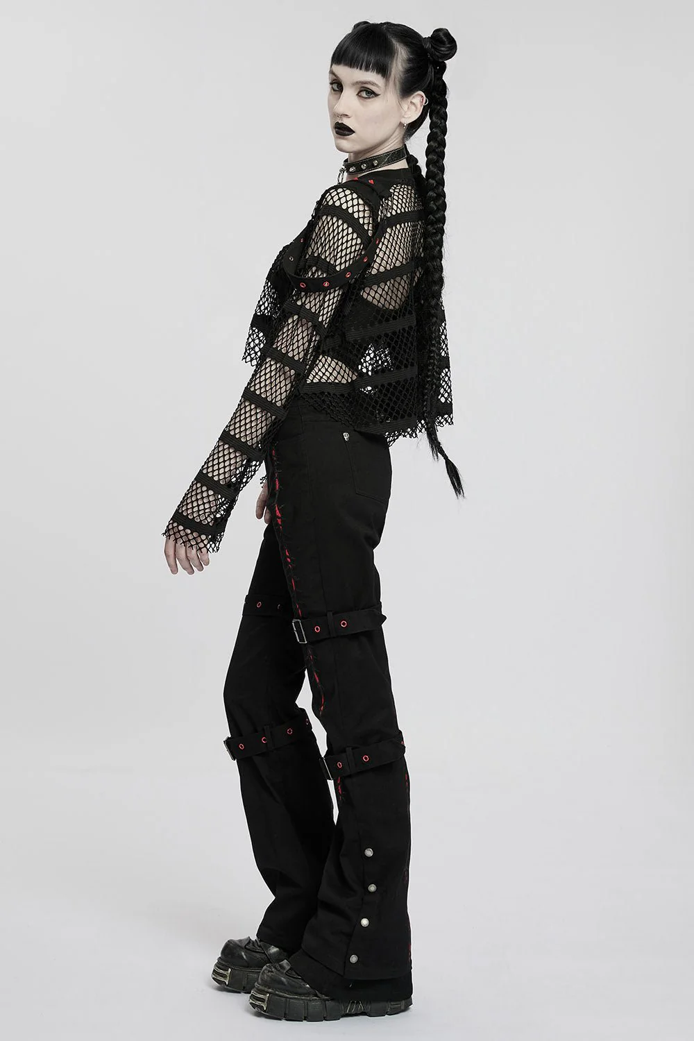Ghost Blood Oversized Fishnet Top - Image 7