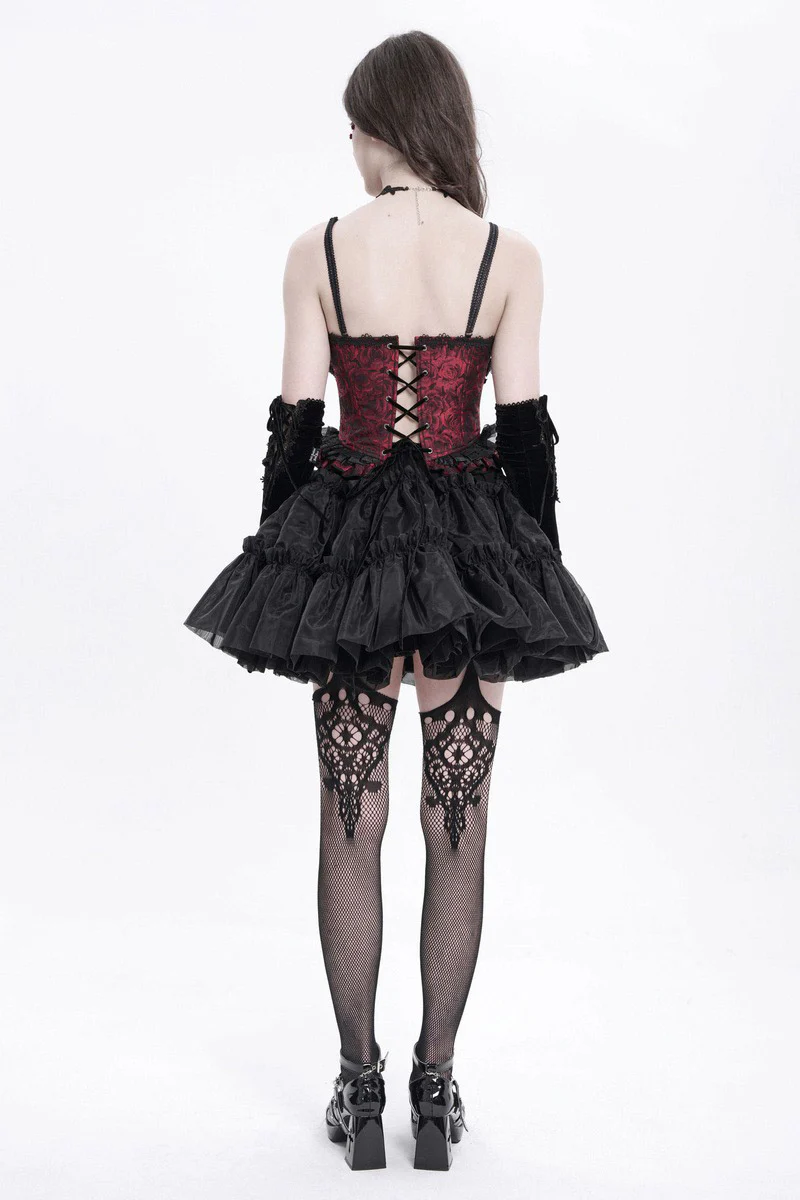Painting the Roses Red Corset Top - Image 9