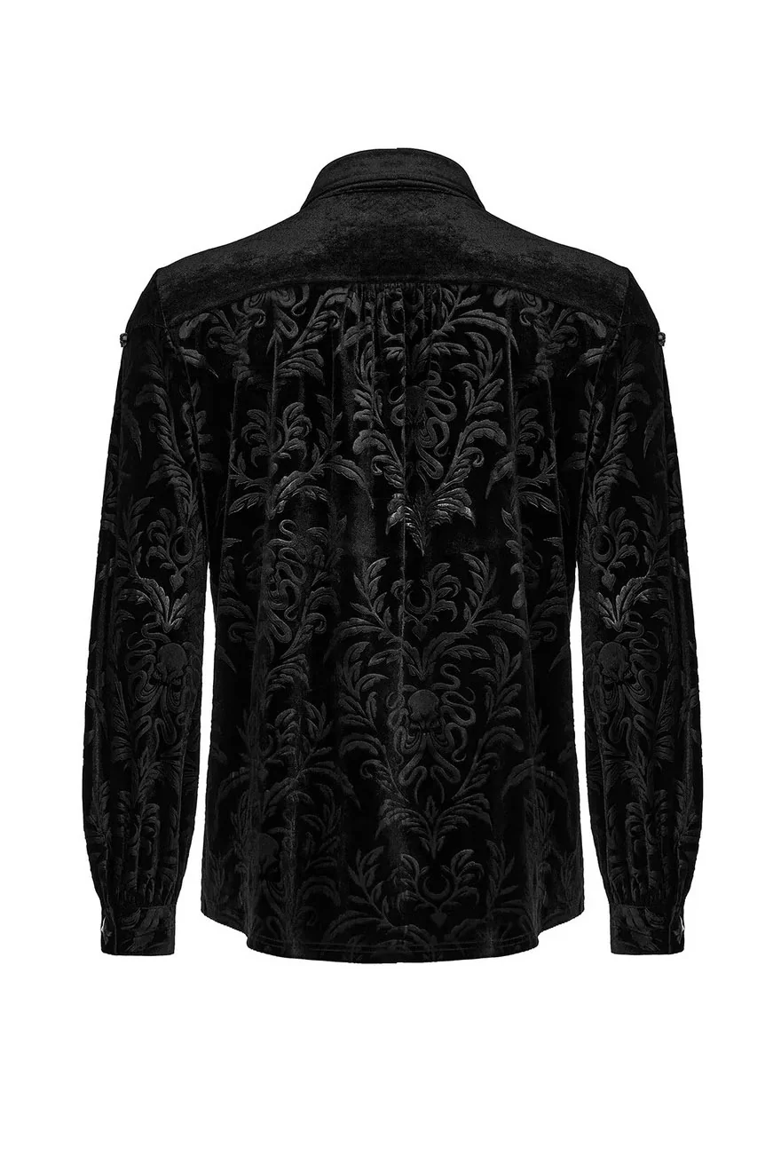 Pallbearer Victorian Goth Button-Down Shirt - Image 6