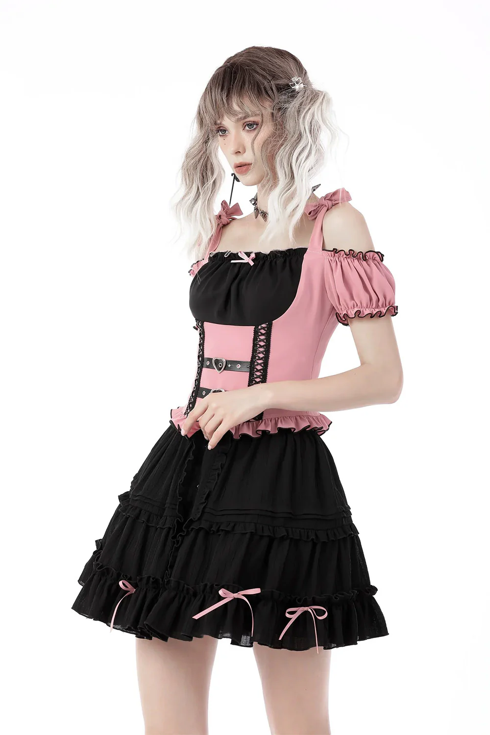 Paranormally Pink Corset Top - Image 2
