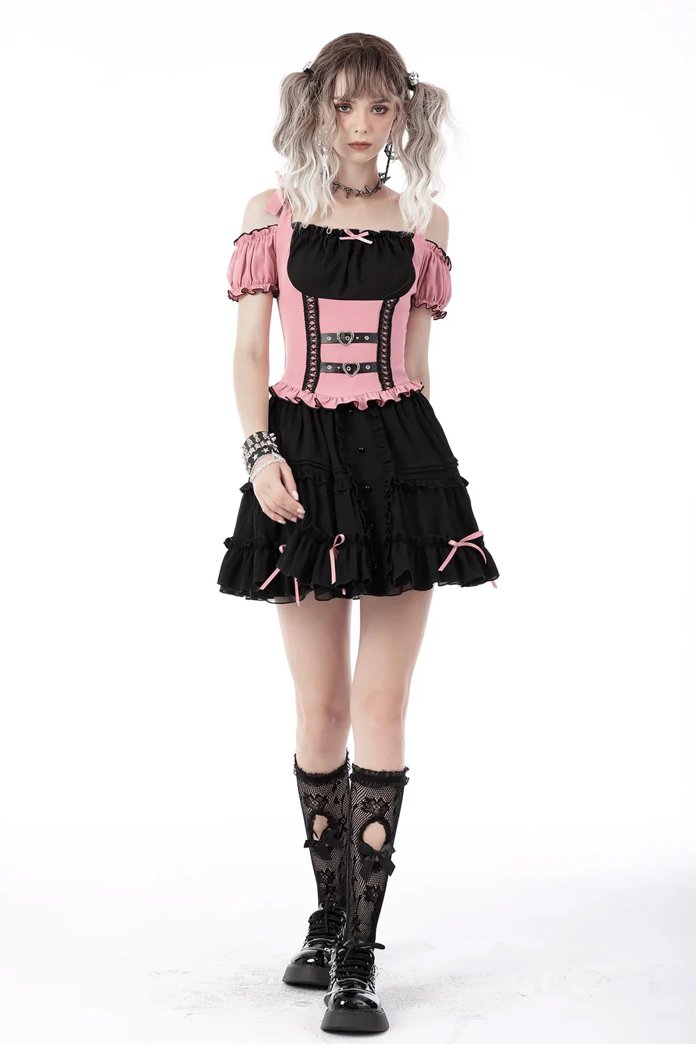 Paranormally Pink Corset Top - Image 6