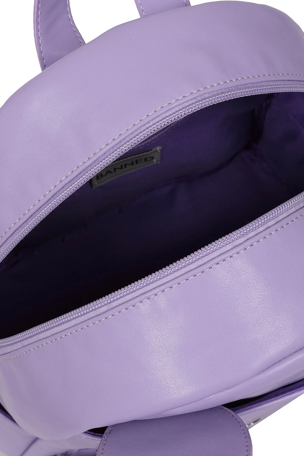 Pastel Goth Bat Backpack [Lilac] - Image 5