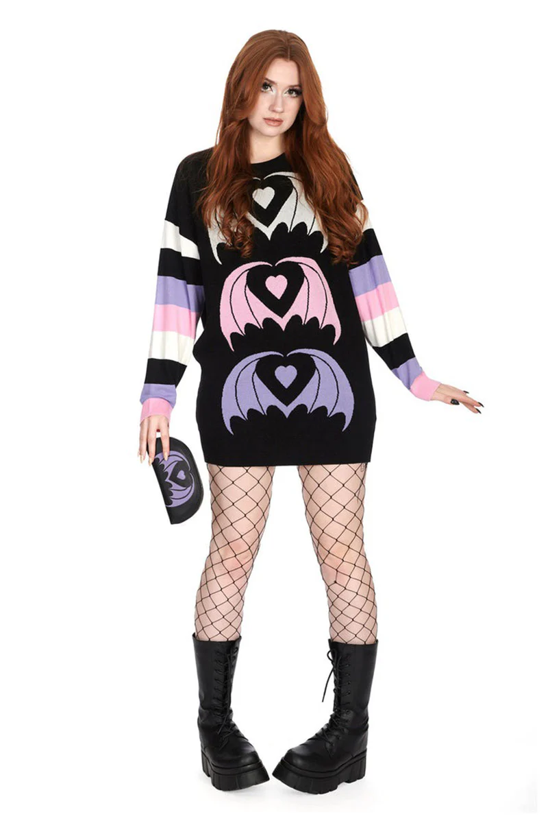 Pastel Goth Batwings Wallet - Image 5