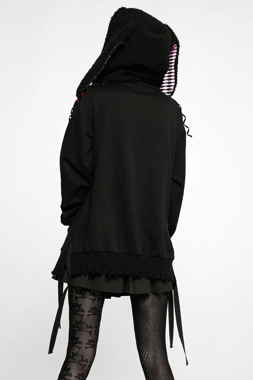 Pet Cemetery Bunny Ear Hoodie - Image 4
