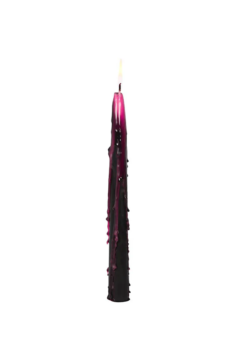 Pink Vampire Tears Taper Candles - Image 3