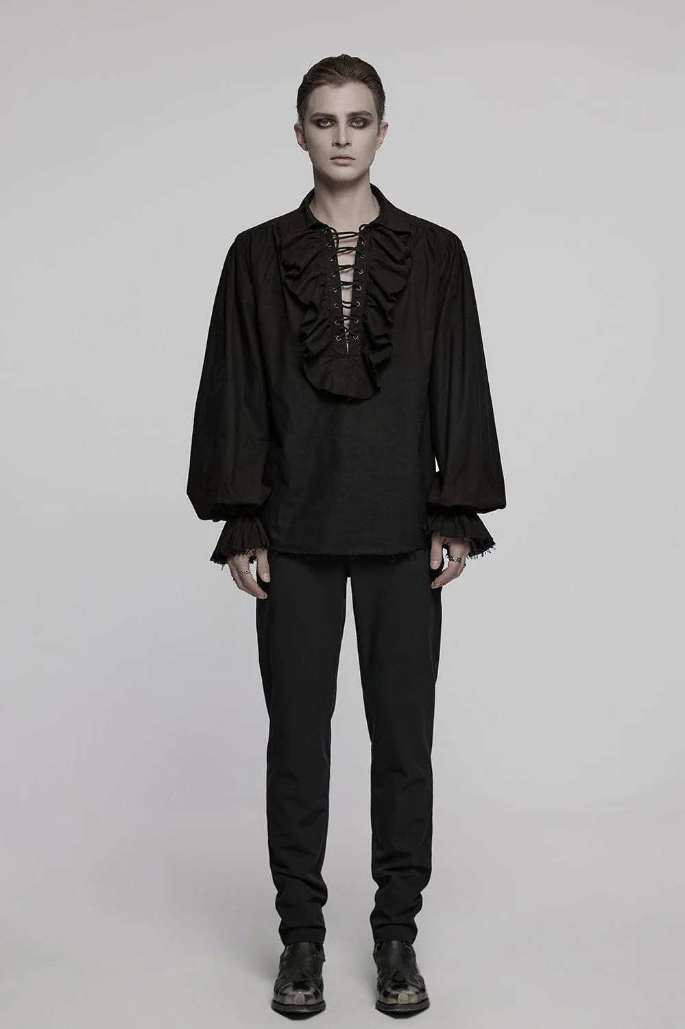 Pirate's Code Lace-Up Shirt - Image 5