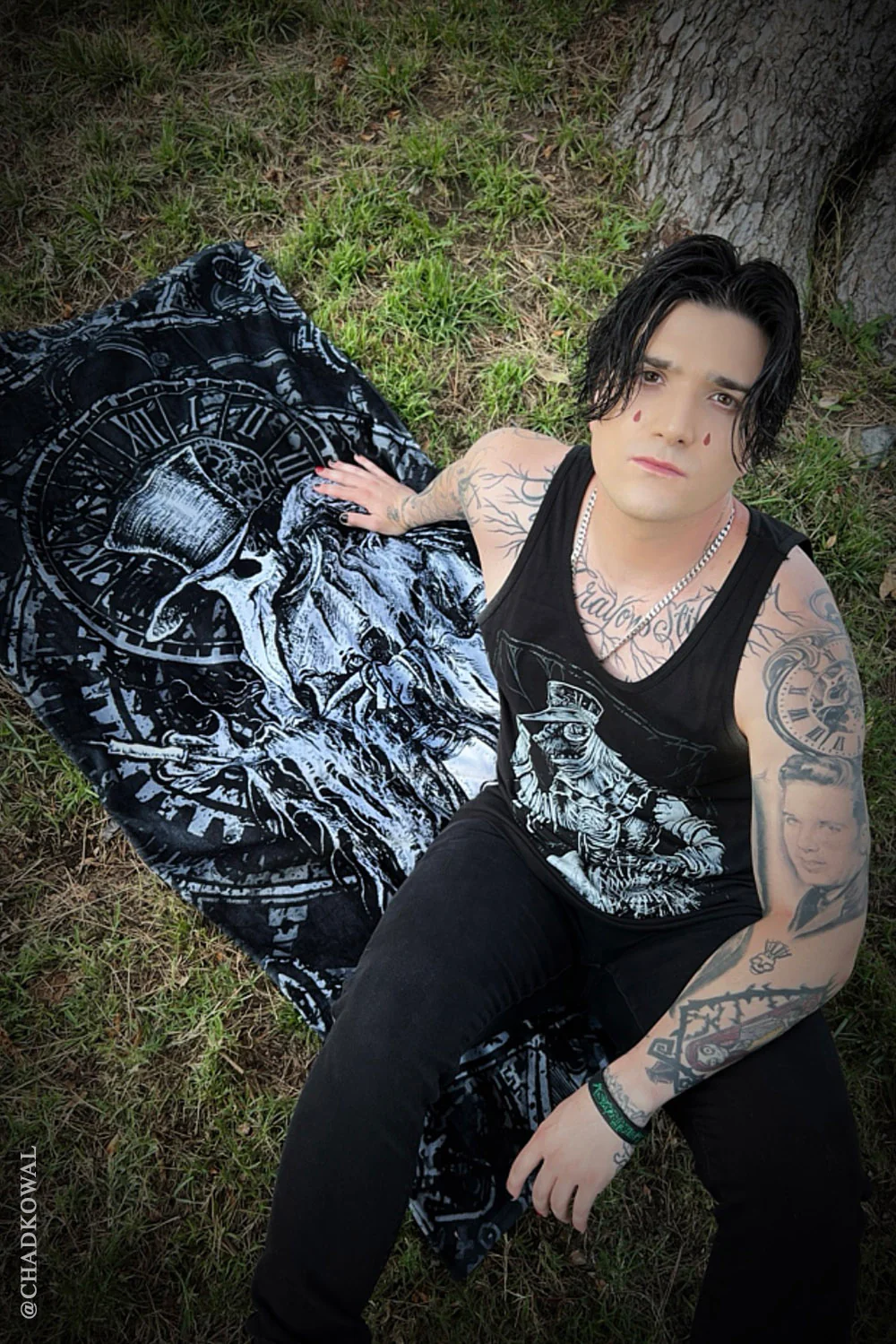 Plague Doctor Beach Towel - Image 10