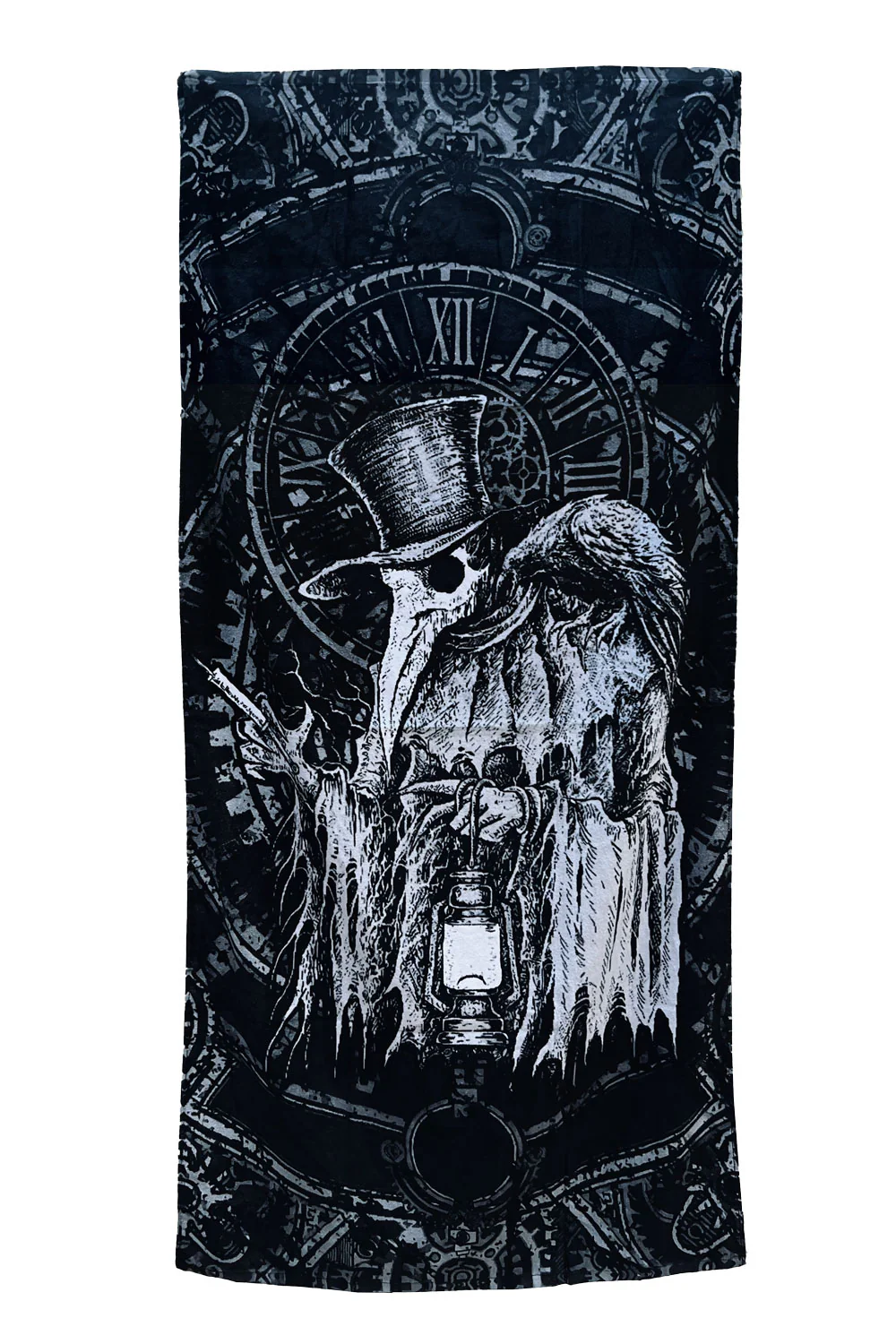 Plague Doctor Beach Towel - Image 4