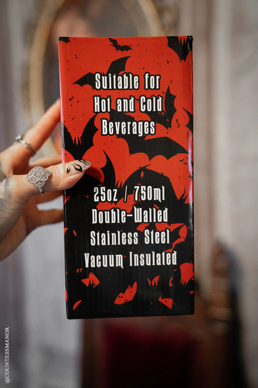 Plague Doctor Cold Brew Tumbler with Straw - Image 5