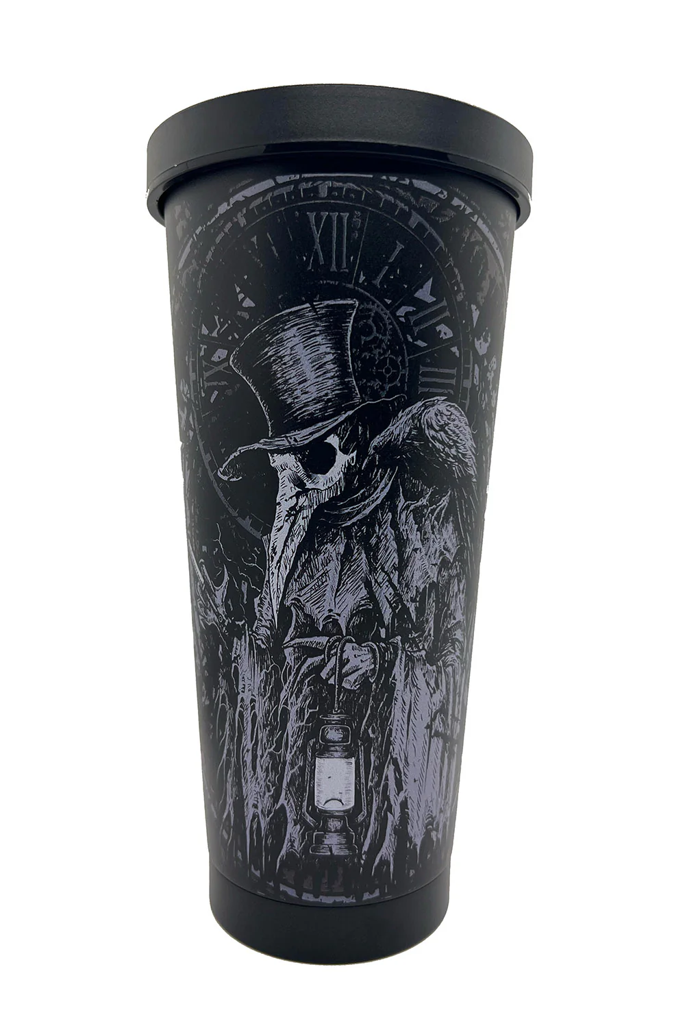 Plague Doctor Cold Brew Tumbler with Straw - Image 6