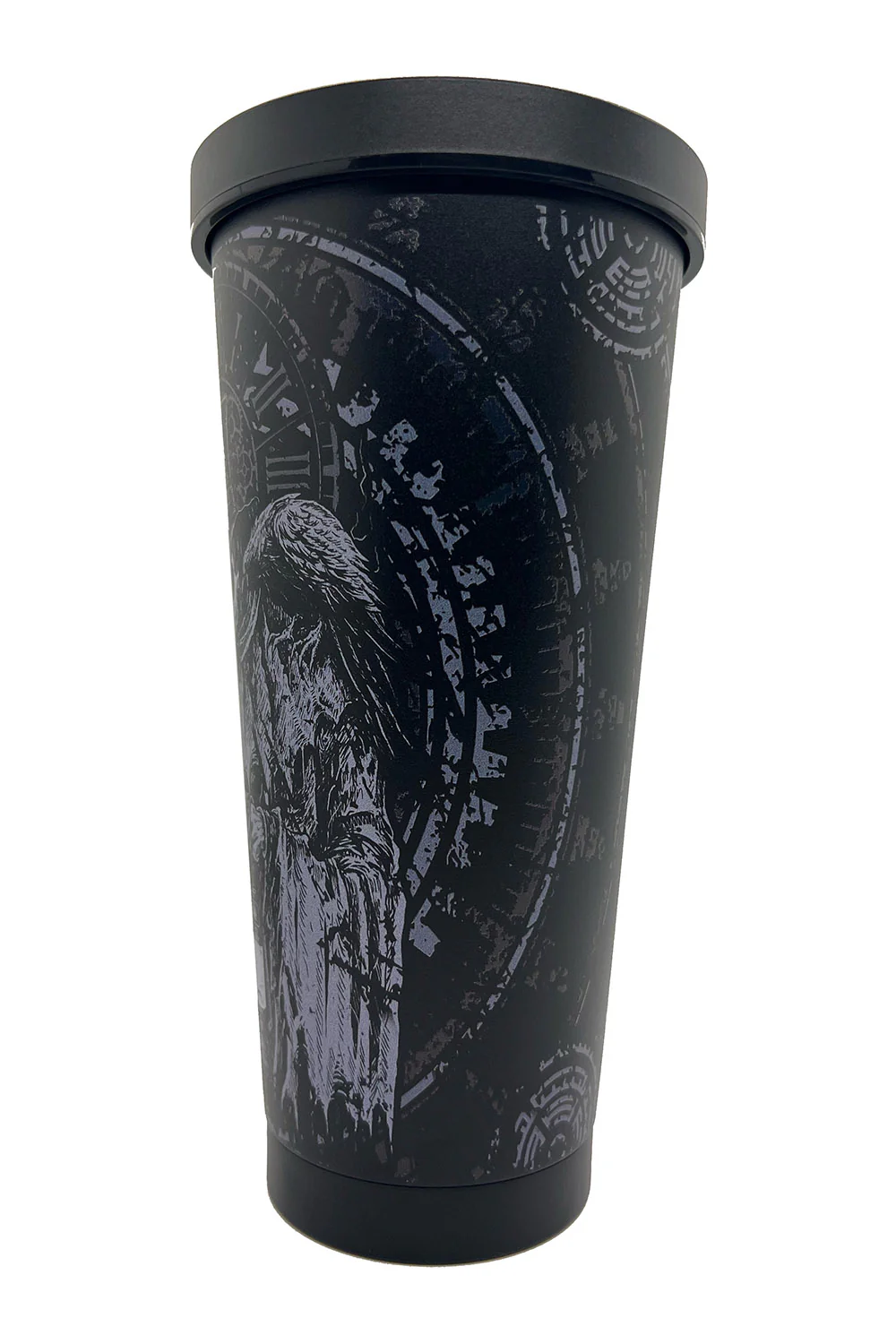 Plague Doctor Cold Brew Tumbler with Straw - Image 7
