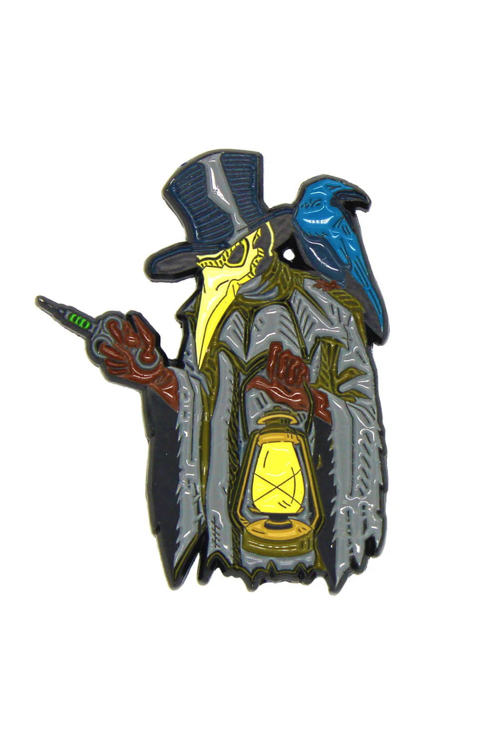 Plague Doctor Enamel Pin - Image 4