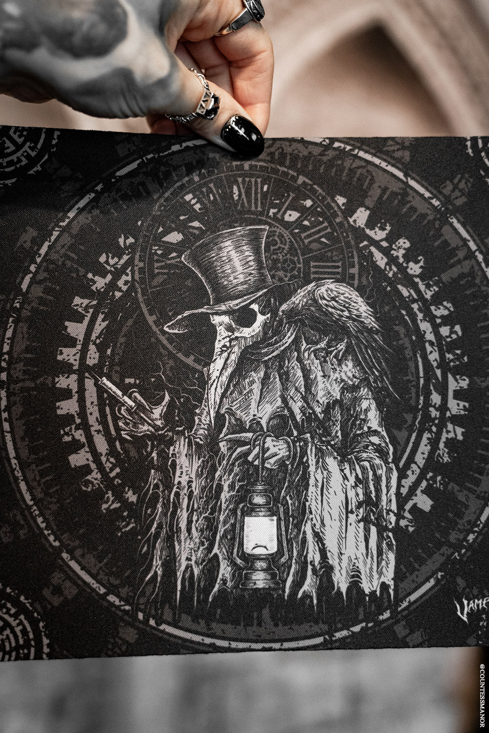 Plague Doctor Mouse Pad - Image 2