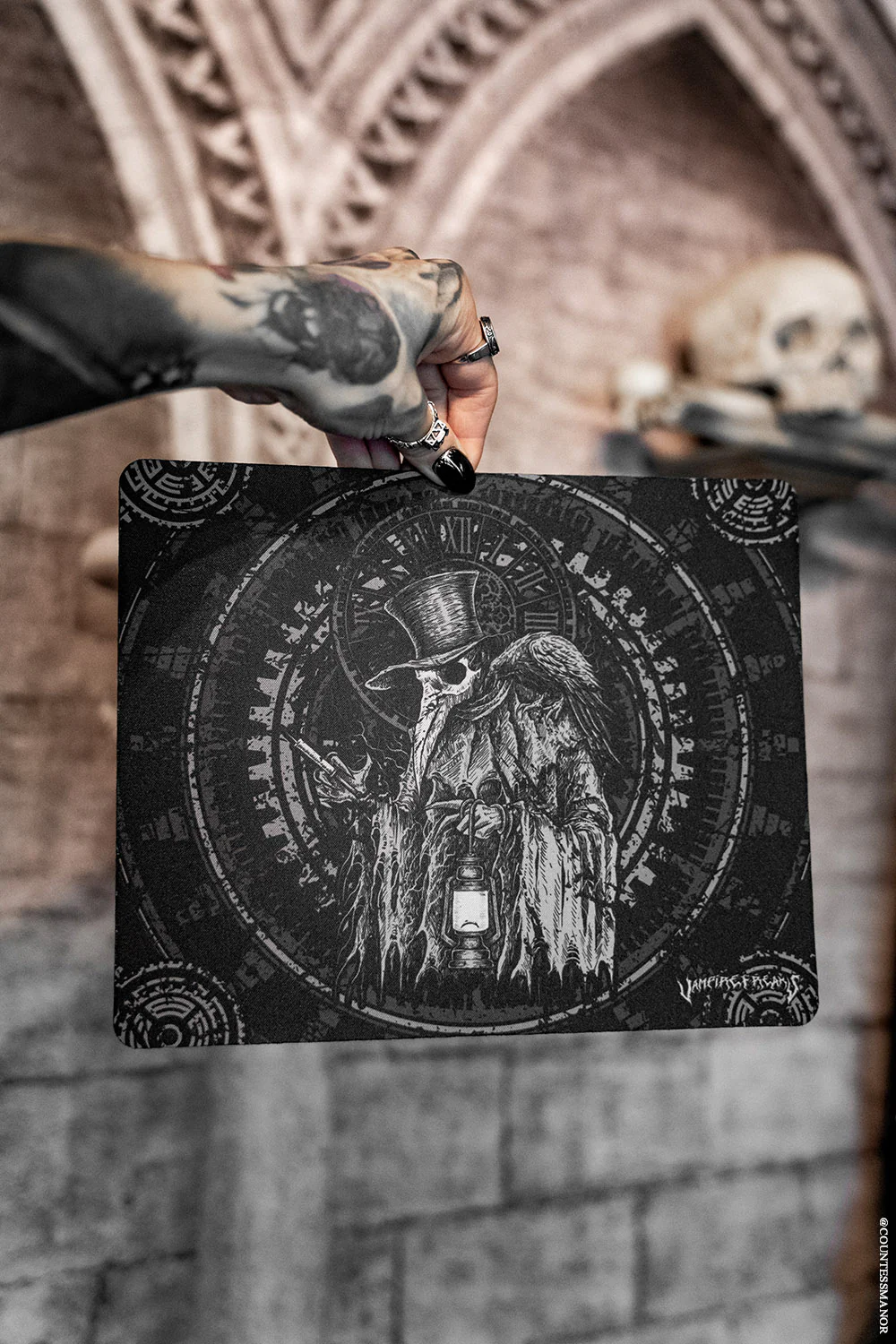 Plague Doctor Mouse Pad - Image 3