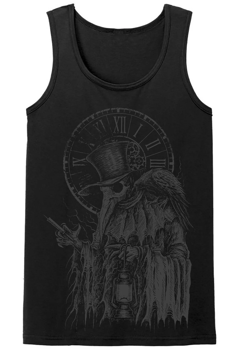 Plague Doctor T-shirt [GREY ASHES] - Image 13