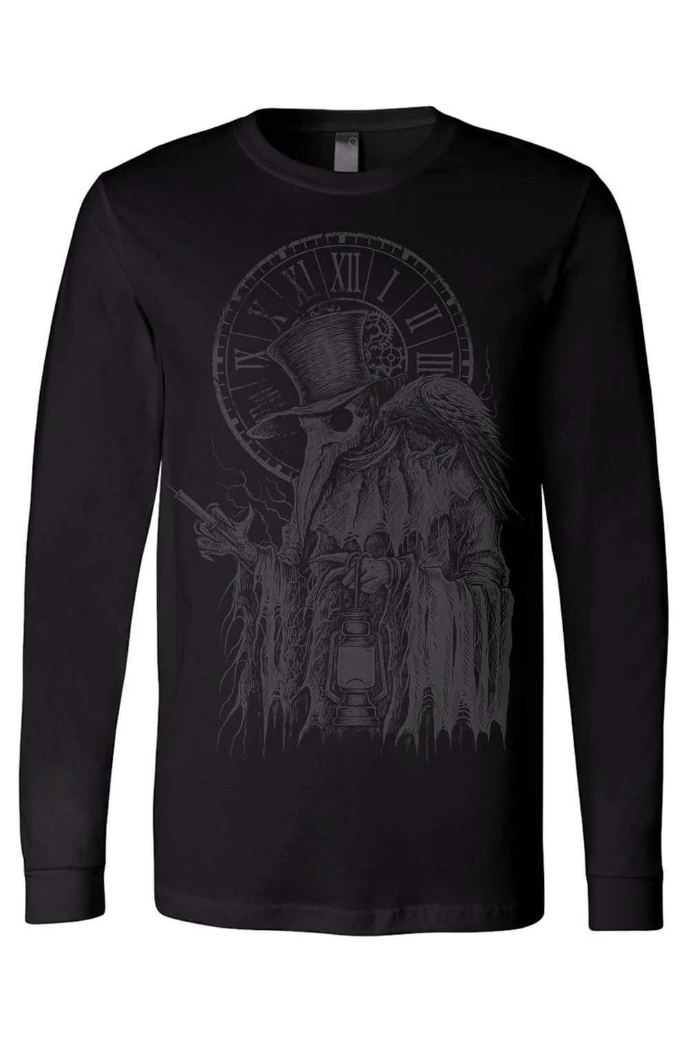 Plague Doctor T-shirt [GREY ASHES] - Image 9