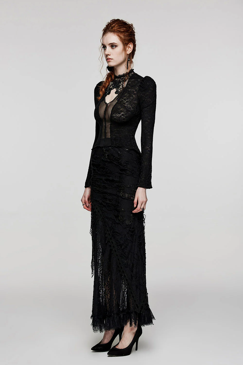 Poetic Woe Keyhole Blouse - Image 7