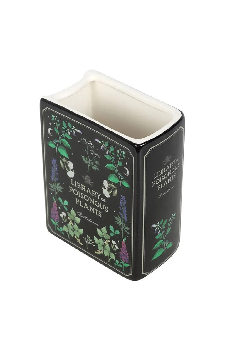 Poisonous Plants Book Shaped Vase - Image 3