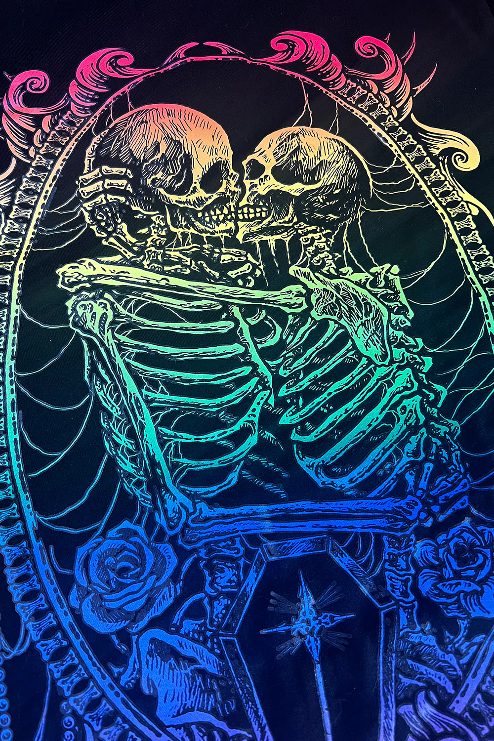 Pride Skeleton Love Sweatshirt [RAINBOW] - Image 2