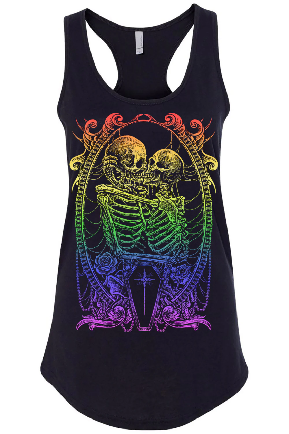 Pride Skeleton Love T-shirt [RAINBOW] - Image 7