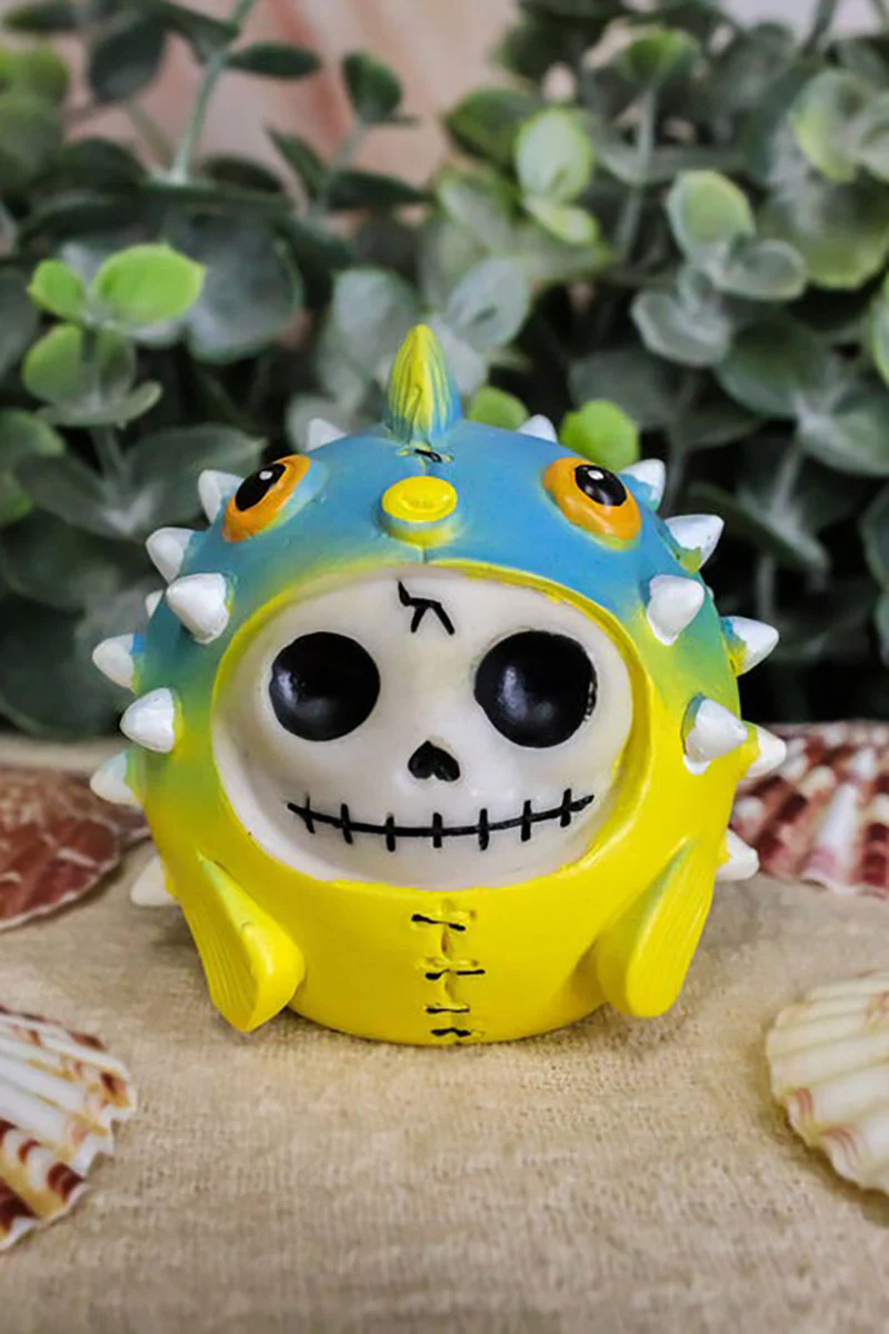 Puffington the Blowfish Statue