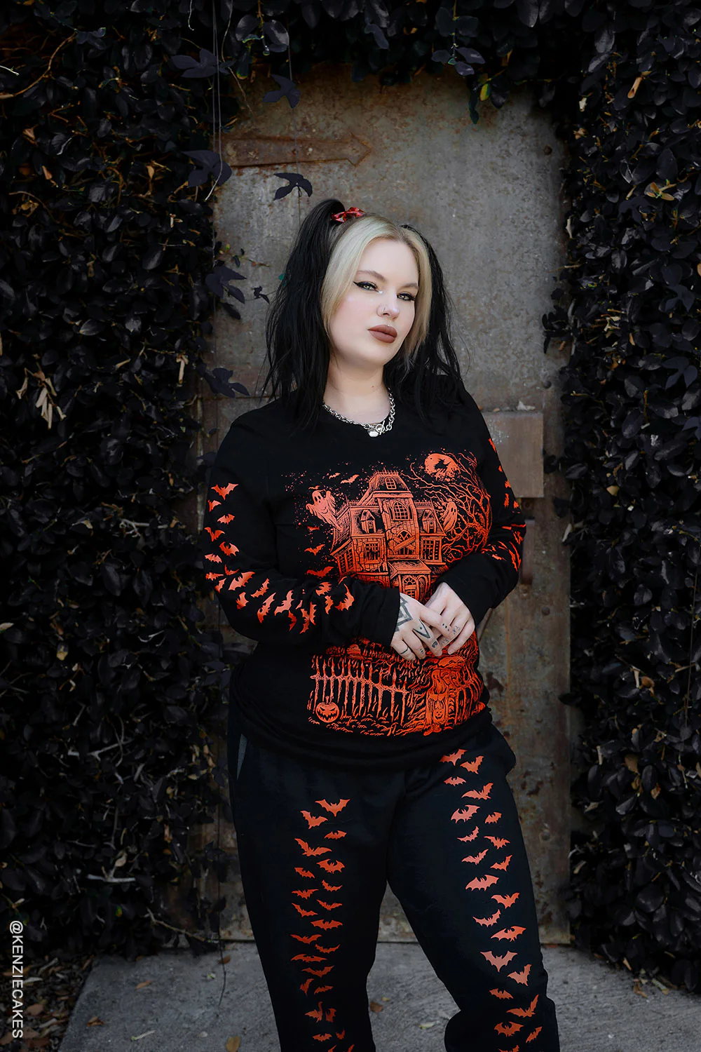Bat Joggers [PUMPKIN ORANGE] [UNISEX] - Image 10