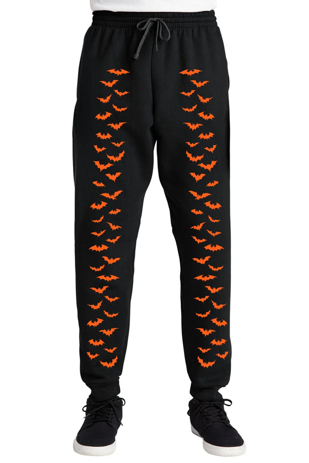 Bat Joggers [PUMPKIN ORANGE] [UNISEX] - Image 7