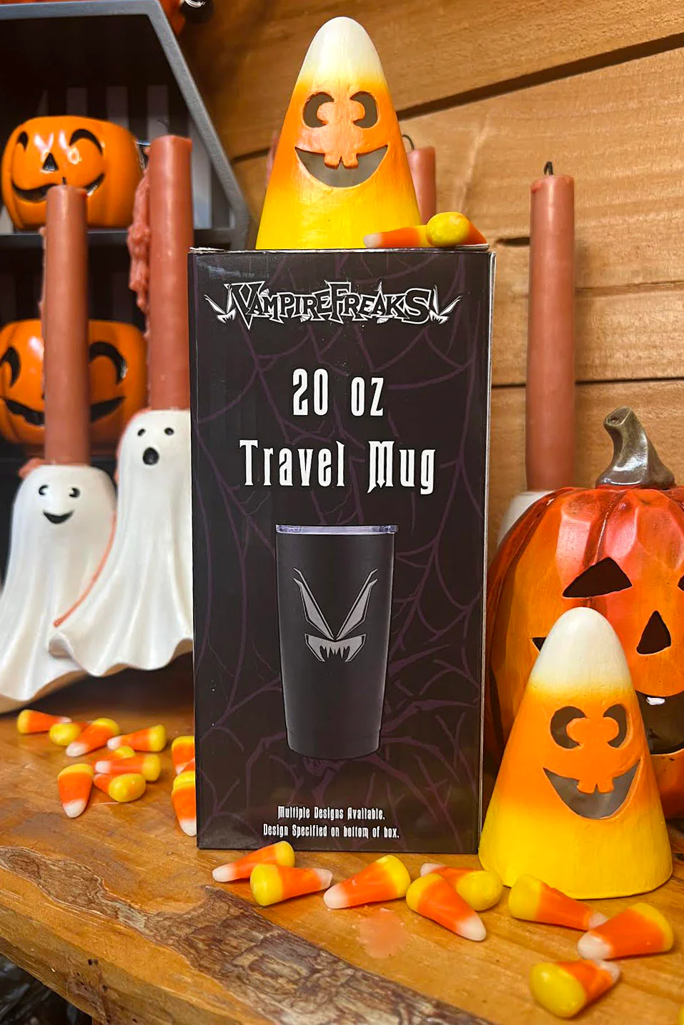 Pumpkin Spice Season 20 oz Travel Mug - Image 7