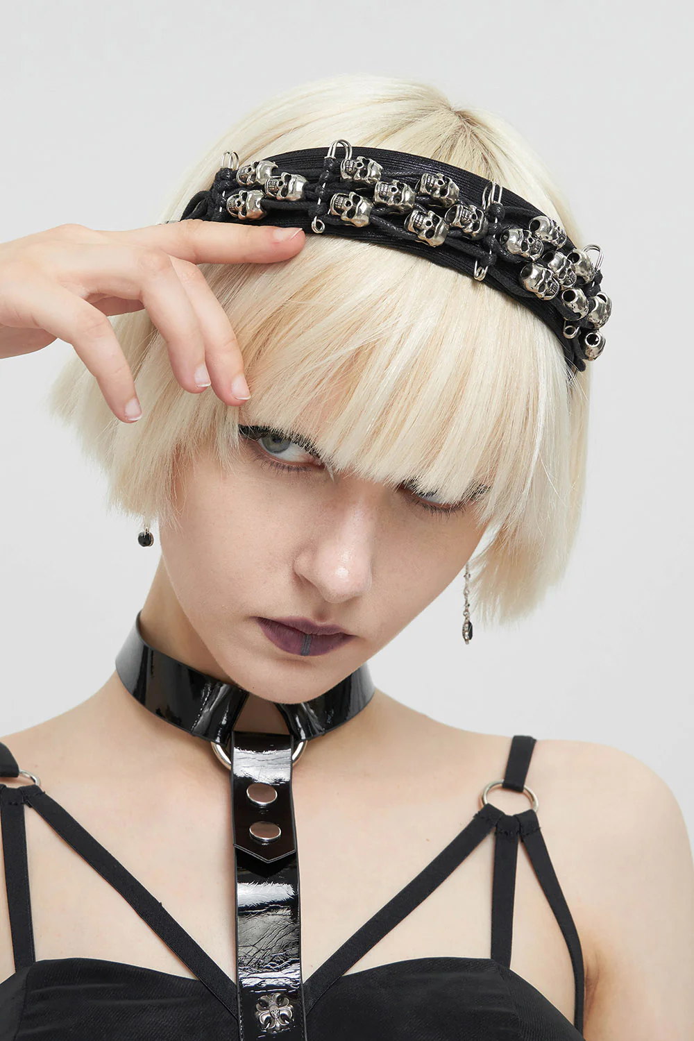 Punk Safety Pin Headband - Image 2