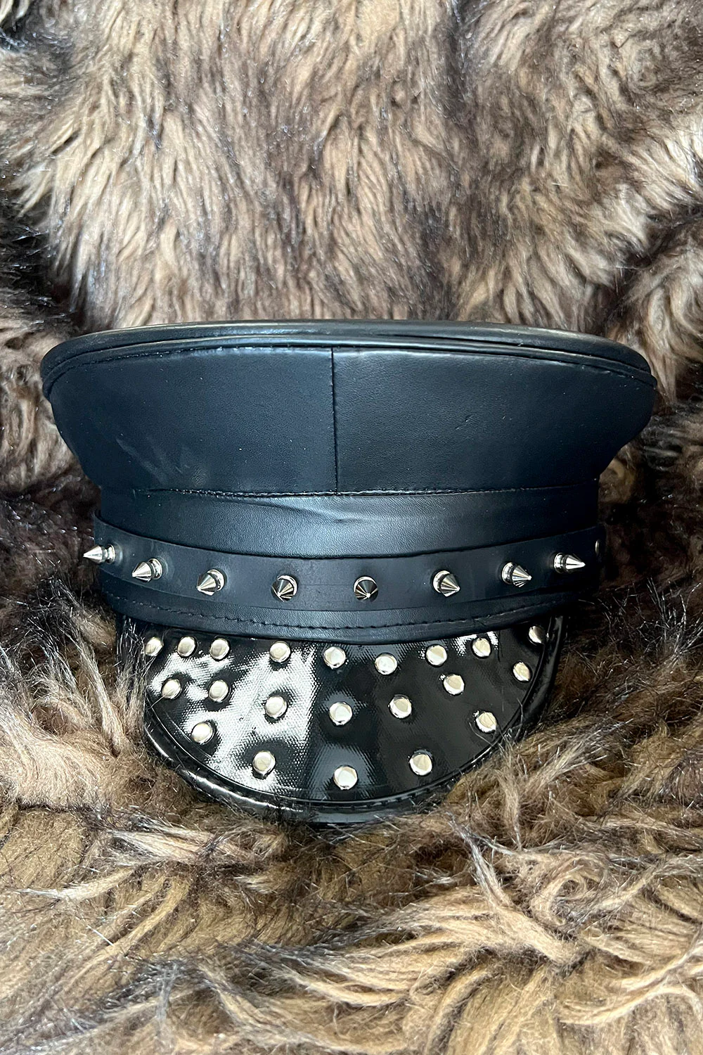 Punk Studded Captain Hat - Image 3