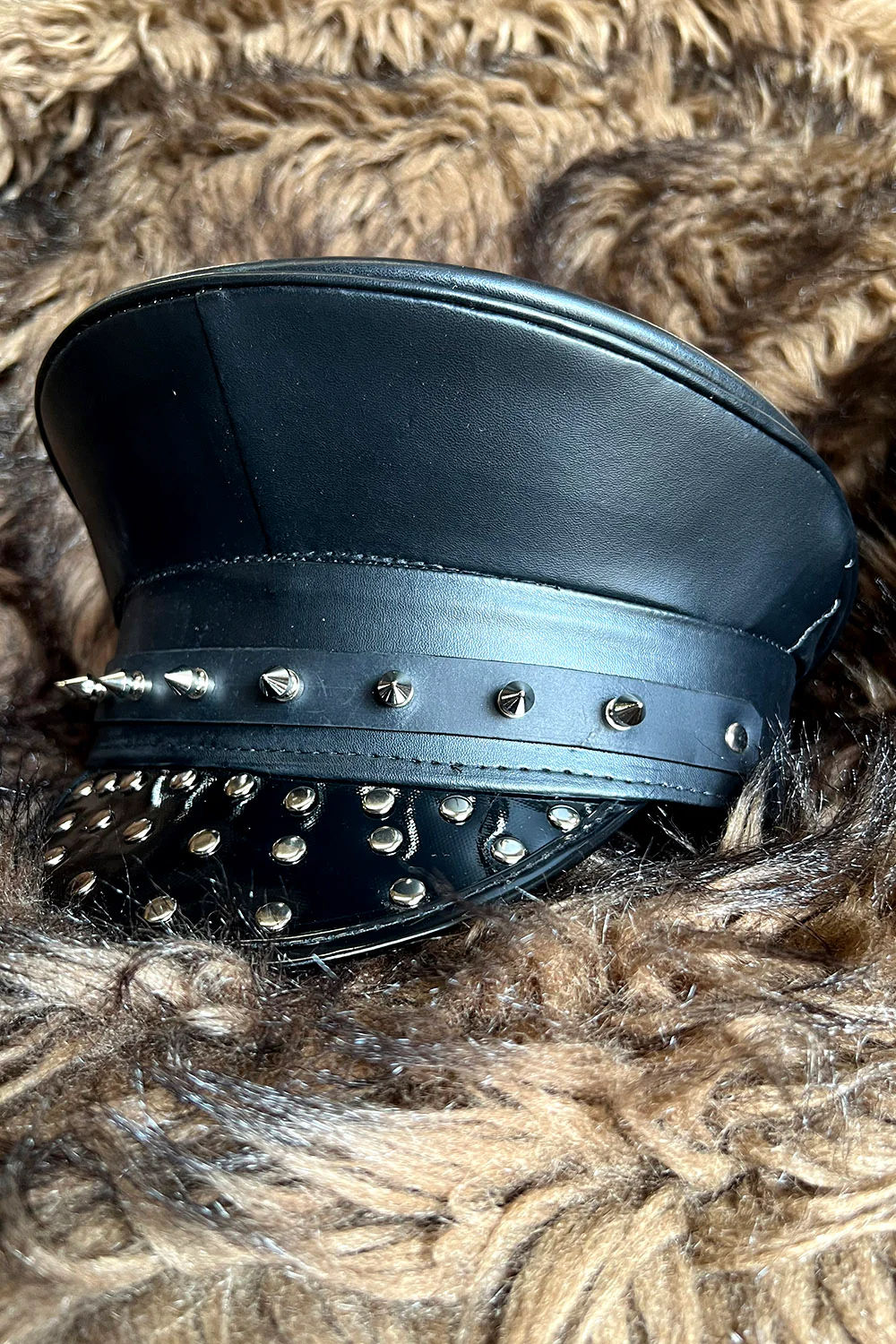 Punk Studded Captain Hat - Image 4