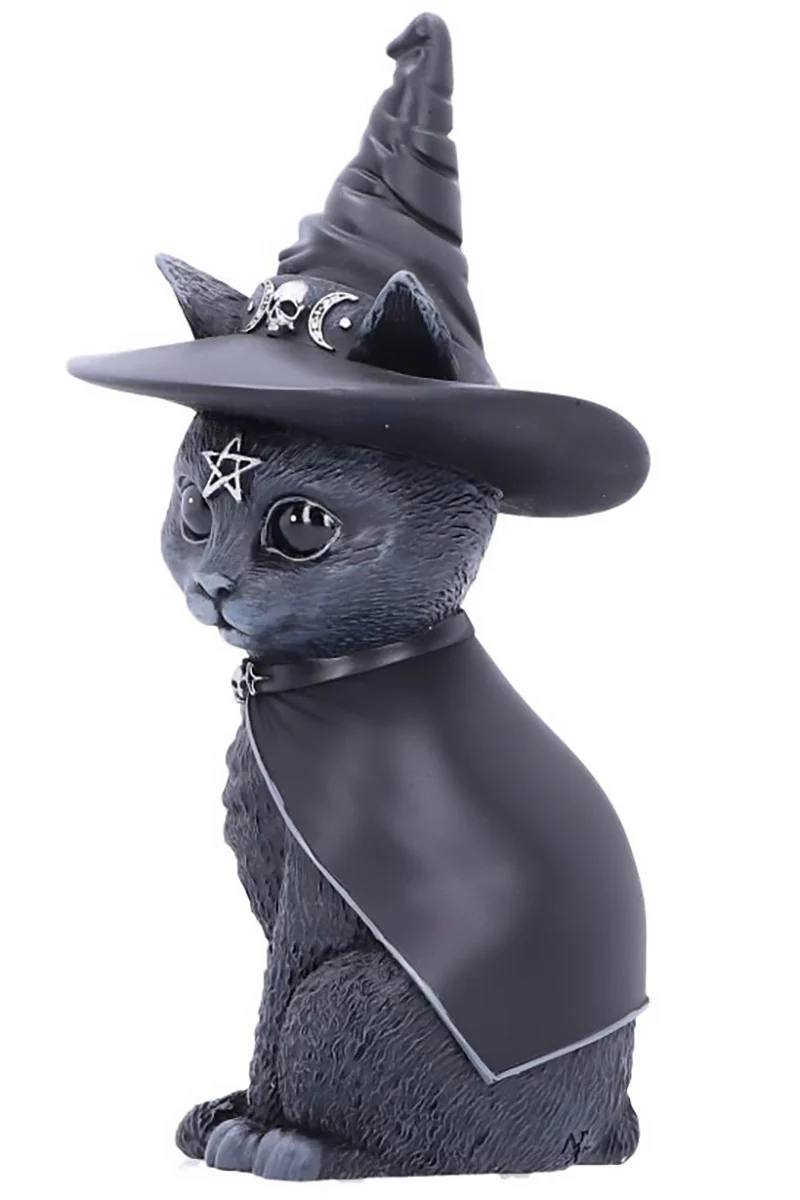 Purrah Witch Hat Cat Figurine - Image 2