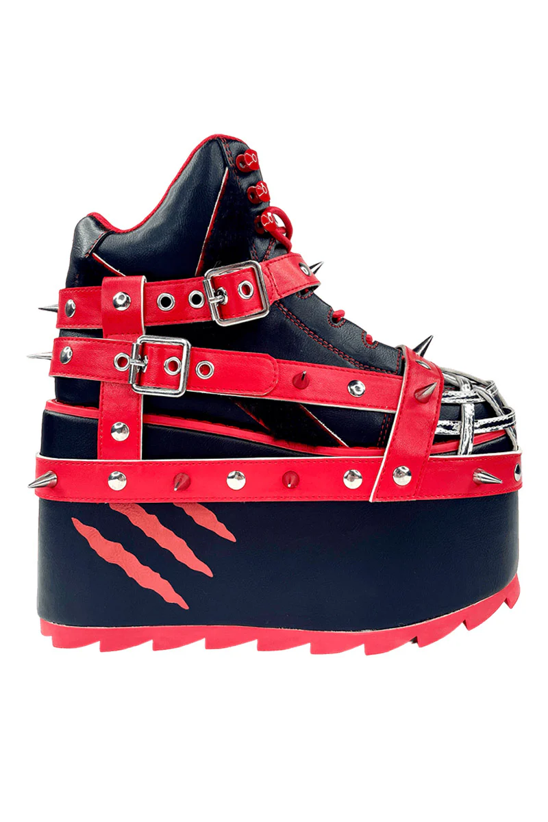 Qozmo BNDG Gloomy Bear Platforms [BLACK] - Image 3