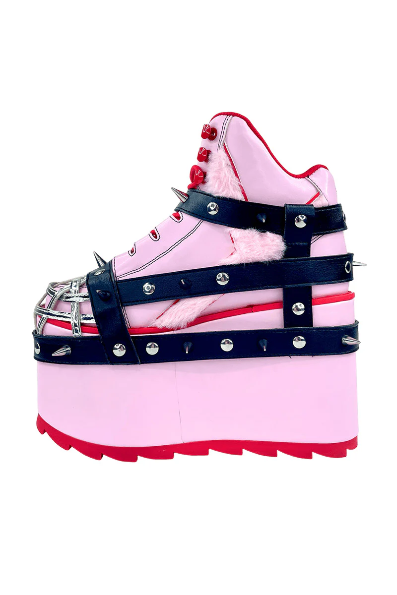 Qozmo BNDG Gloomy Bear Platforms [PINK] - Image 4