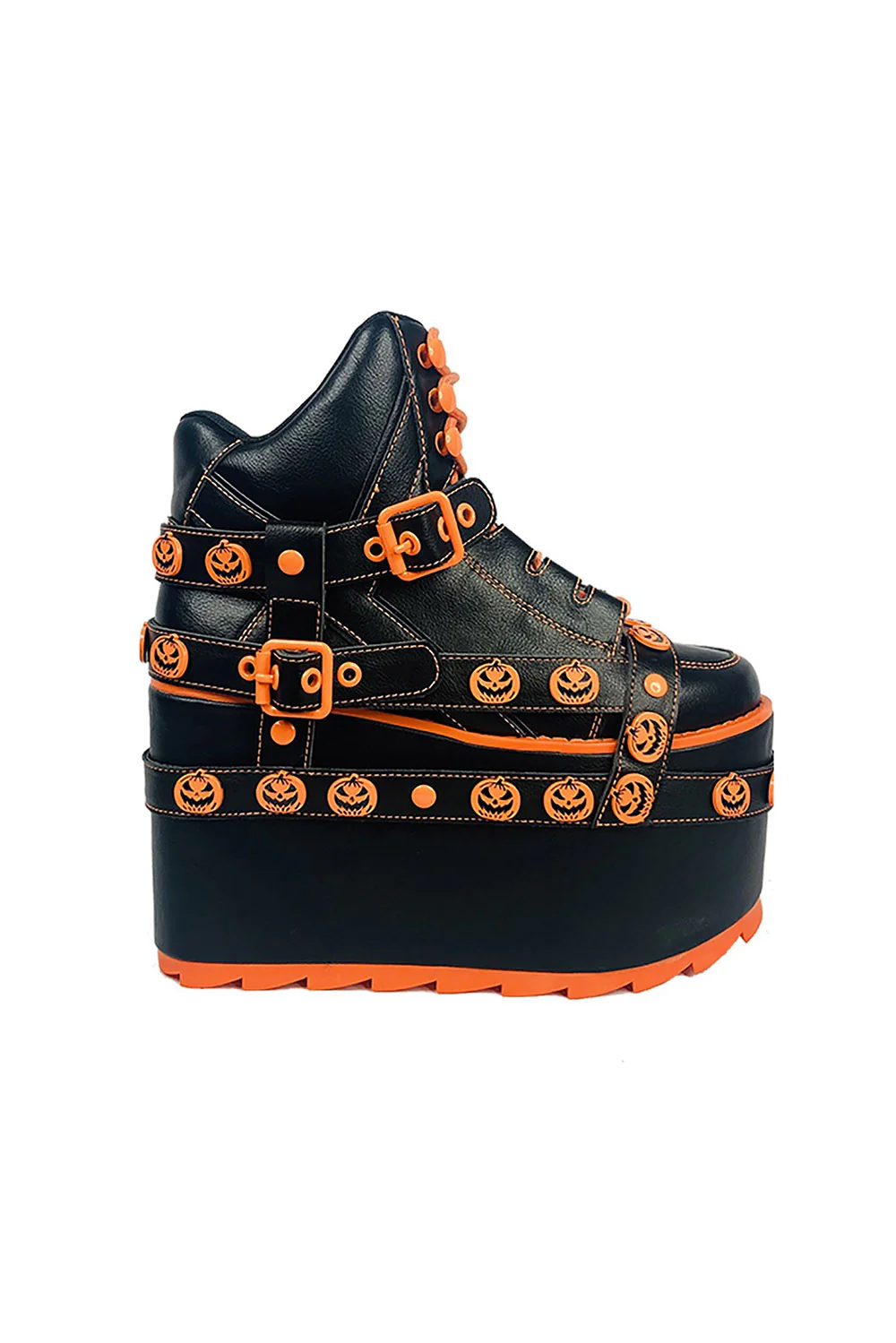 Qozmo BNDG Jackolantern Platforms [BLACK/ORANGE]